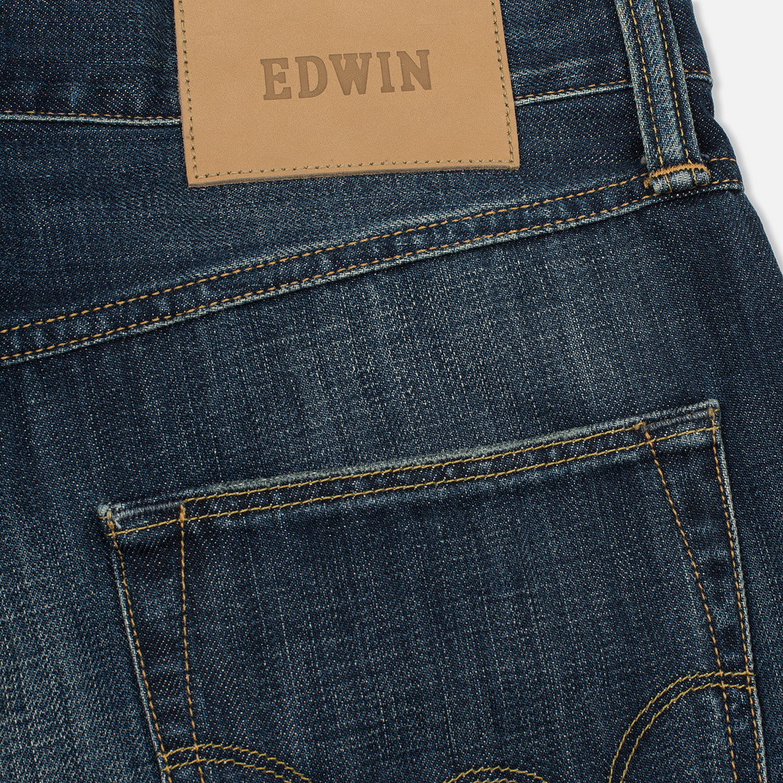 Edwin Мужские джинсы ED-55 Dark Blue Denim 12 Oz