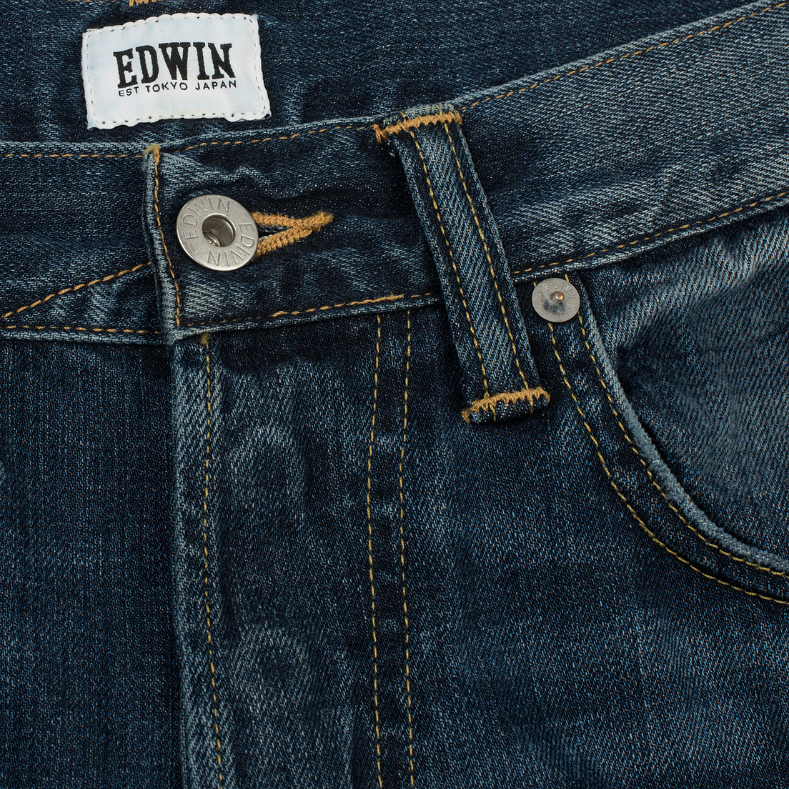 Edwin Мужские джинсы ED-55 Deep Blue Denim 11.8 Oz