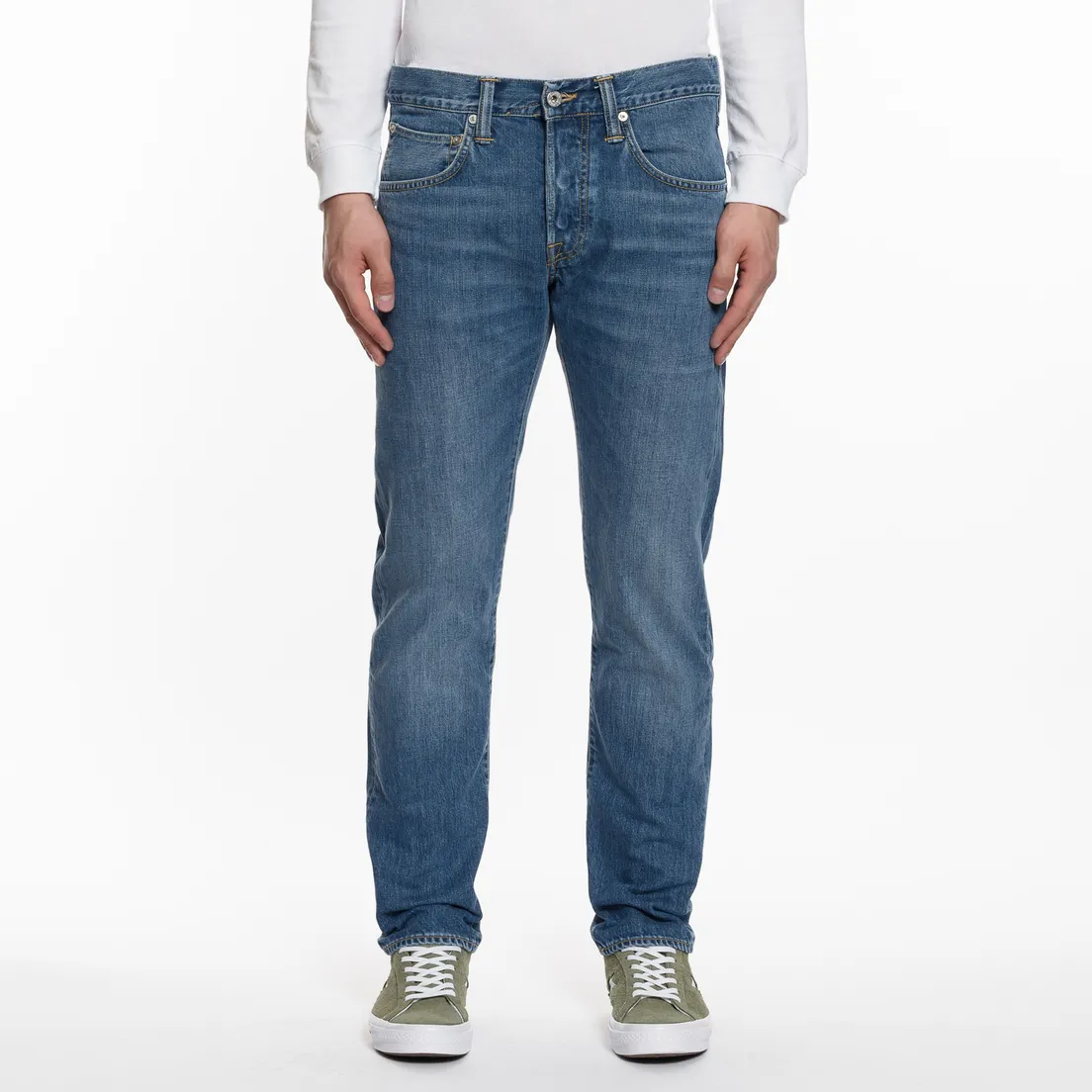 Edwin Мужские джинсы ED-55 Kingston Blue Denim 12 Oz