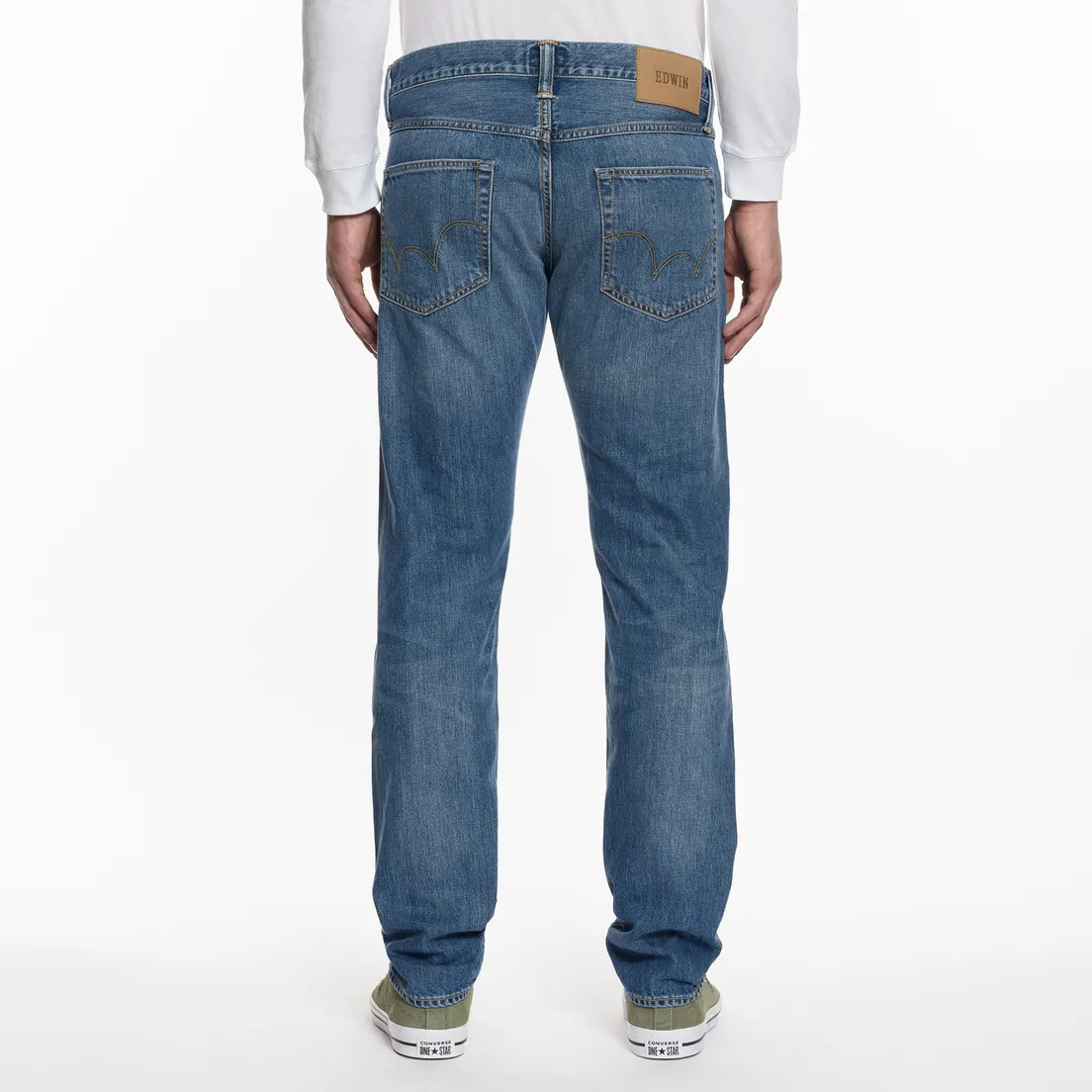 Edwin Мужские джинсы ED-55 Kingston Blue Denim 12 Oz