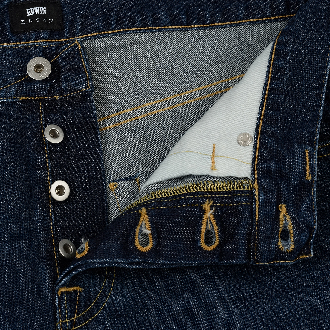 Edwin Мужские джинсы ED-55 Kingston Blue Denim 12 Oz