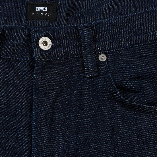 Мужские джинсы Edwin ED-55 Kingston Blue Denim 12 Oz Blue Rinsed