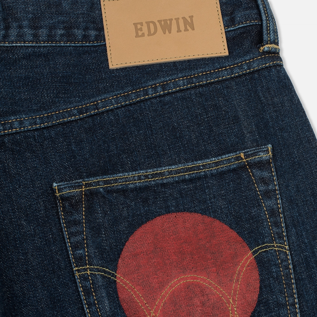 Edwin Мужские джинсы ED-55 Red Listed Selvage Denim 14 Oz