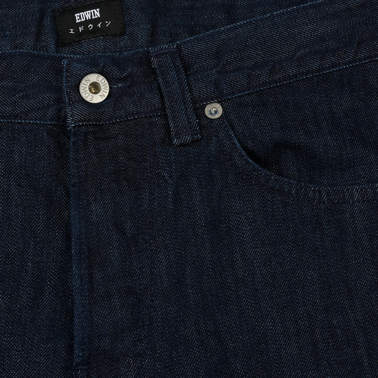 Мужские джинсы Edwin ED-80 Kingston Blue Denim 12 Oz Blue Rinsed