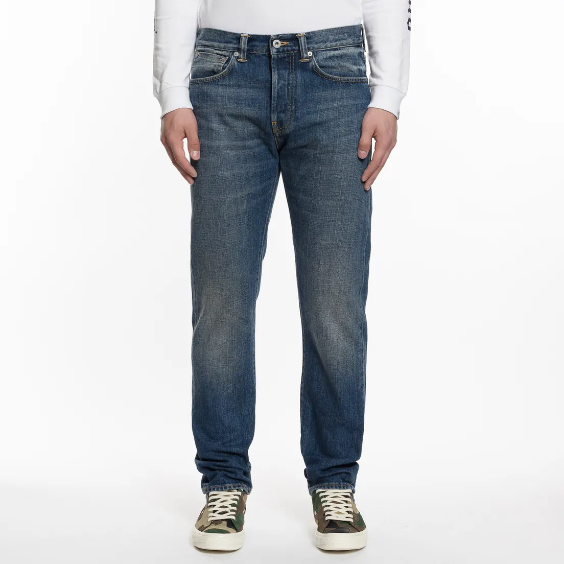 Edwin Мужские джинсы ED-80 Red Listed Selvage Denim 14 Oz