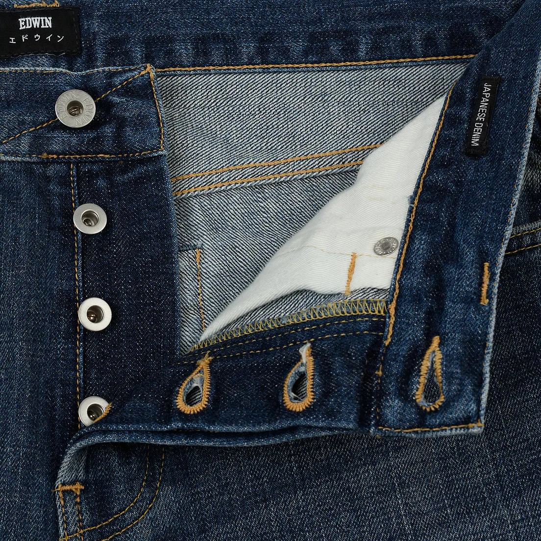 Edwin Мужские джинсы ED-80 Red Listed Selvage Denim 14 Oz