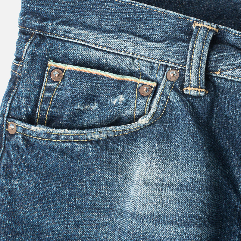 Edwin Мужские джинсы ED-80 Slim Tapered 63 Rainbows Selvage HR-7