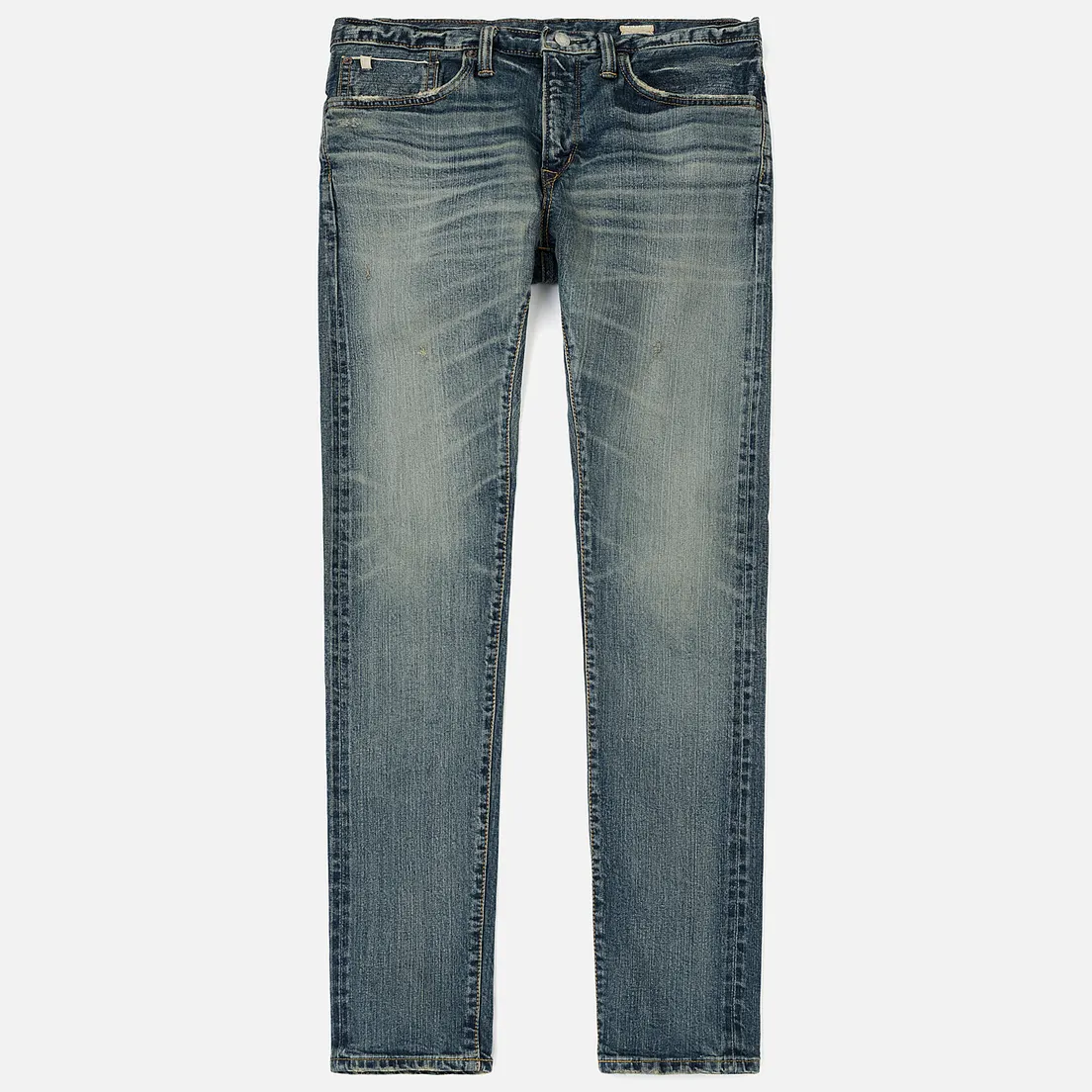 Edwin Мужские джинсы ED-80 Slim Tapered Nihon Menpu Japan Selvage Stretch