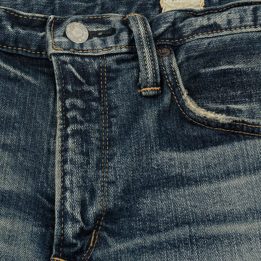 Edwin Мужские джинсы ED-80 Slim Tapered Nihon Menpu Japan Selvage Stretch