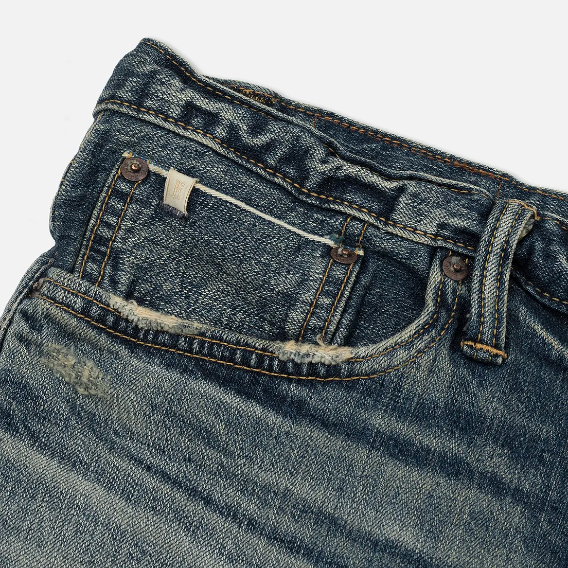 Edwin Мужские джинсы ED-80 Slim Tapered Nihon Menpu Japan Selvage Stretch