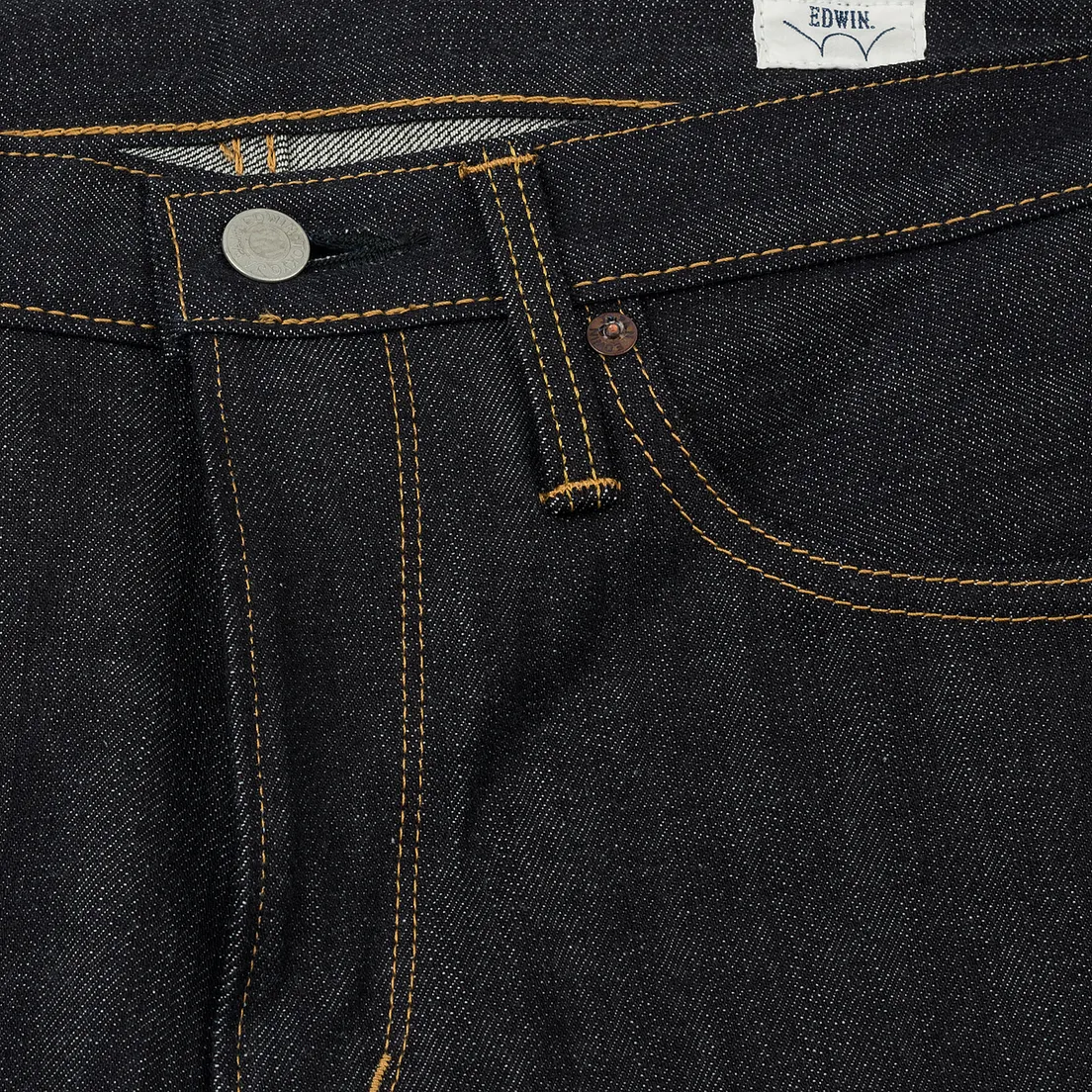 Edwin Мужские джинсы ED-80 Slim Tapered Nihon Menph Japan Selvage Stretch