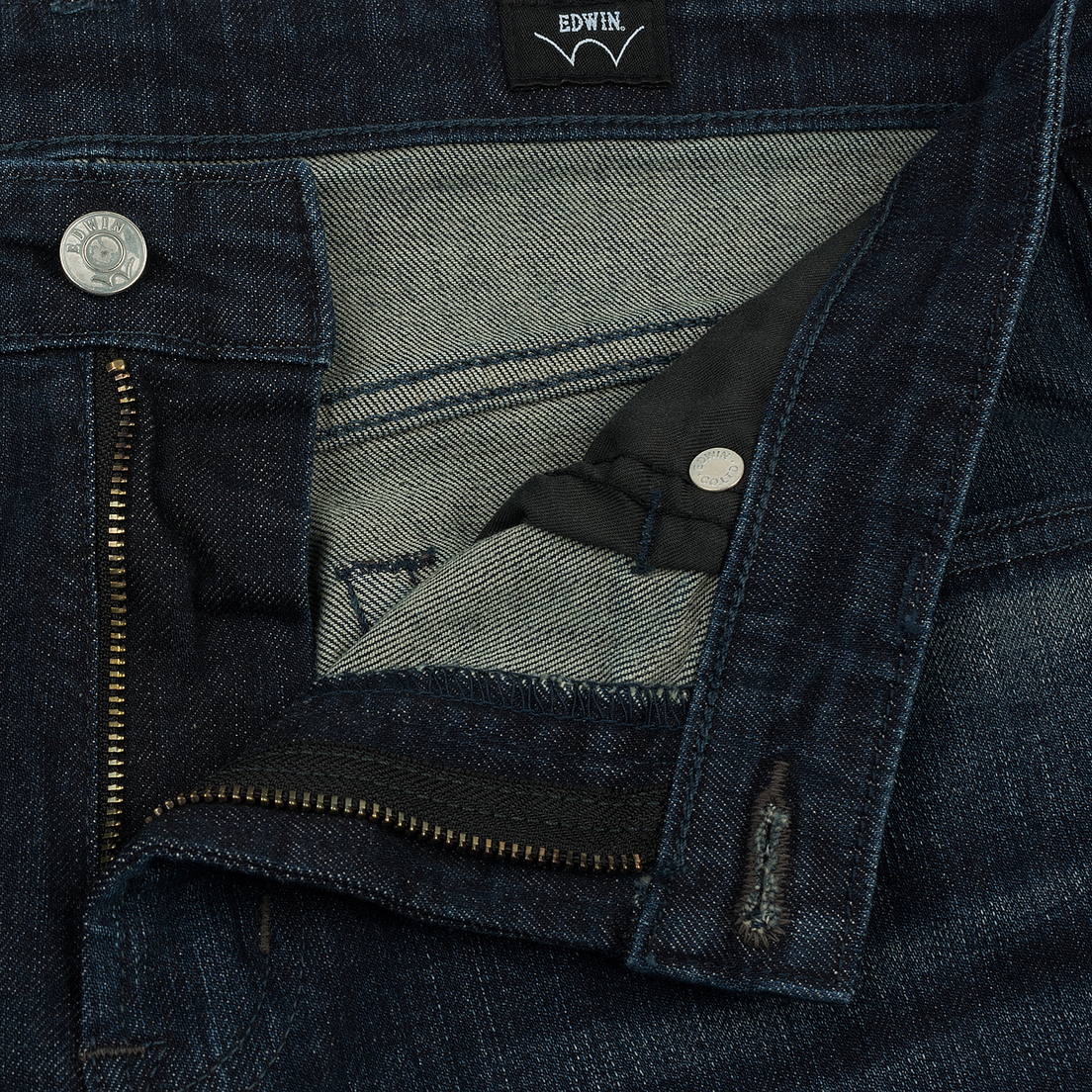 Edwin Мужские джинсы Modern Regular Tapered Blue Japanese Stretch Denim 11.5 Oz