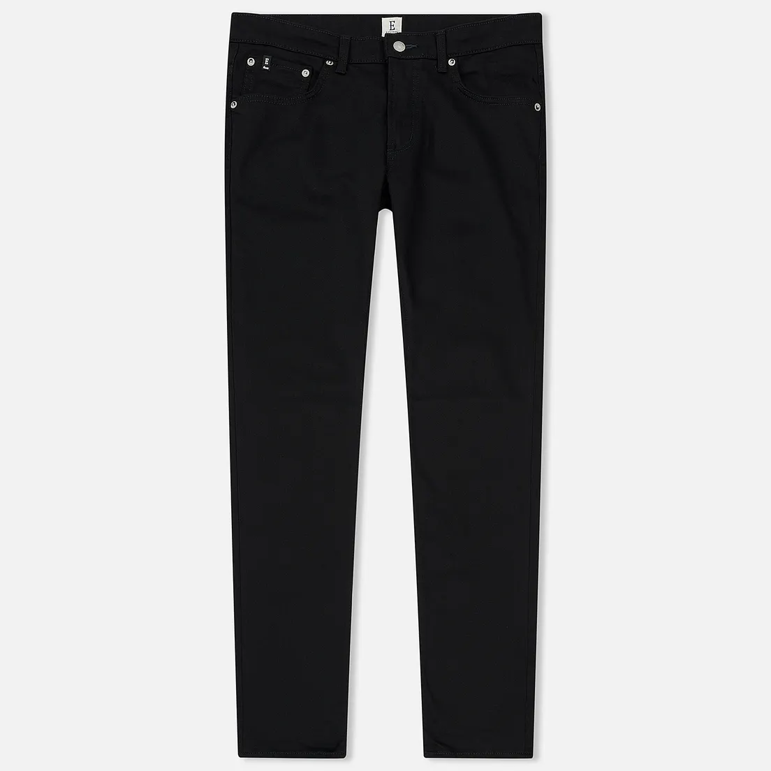 Edwin Мужские джинсы Modern Regular Tapered Kaihara Black Stretch Fabric 13 Oz