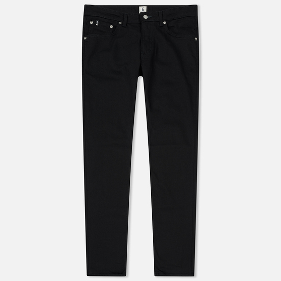 Мужские джинсы Edwin Modern Regular Tapered Kaihara Black Stretch Fabric 13 Oz Rinsed