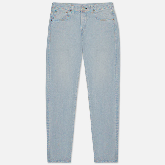Мужские джинсы Edwin Regular Tapered Nihon Menpu Rainbow Selvage 13.5 Oz Blue Light Used