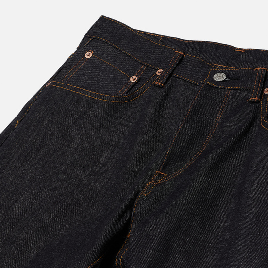 Мужские джинсы Edwin Regular Tapered Nihon Menpu Rainbow Selvage 13.5 Oz Blue Raw State