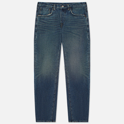 Мужские джинсы Edwin Regular Tapered Nihon Menpu Red/White Selvage 14 Oz Blue Mid Light Used