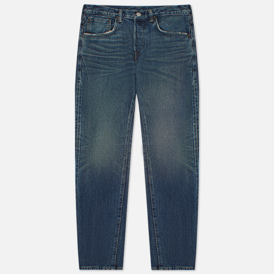 Мужские джинсы Edwin Regular Tapered Nihon Menpu Red/White Selvage 14 Oz Blue Mid Light Used