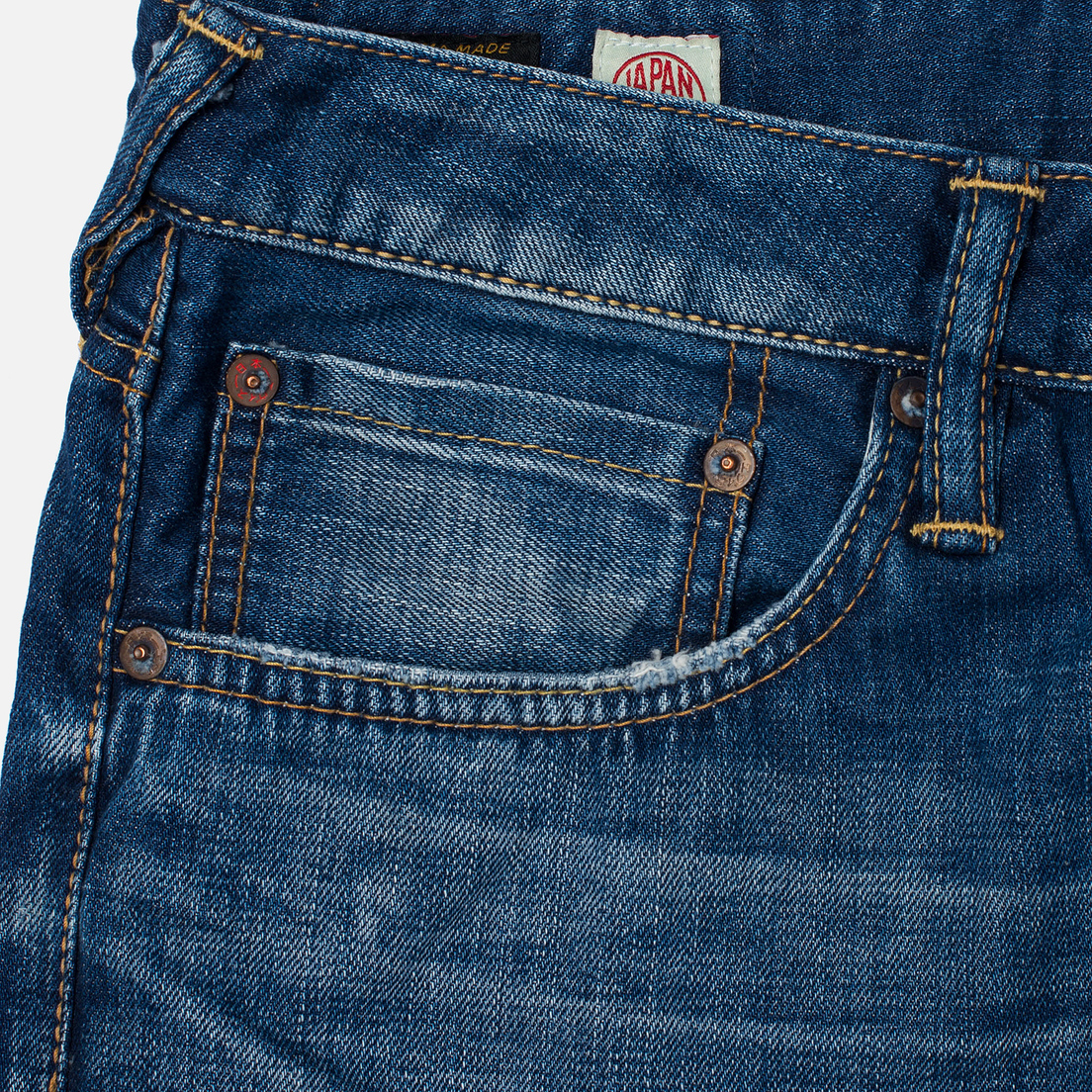 Evisu Мужские джинсы 2010 Slim Fit Seagull Selvedge Denim