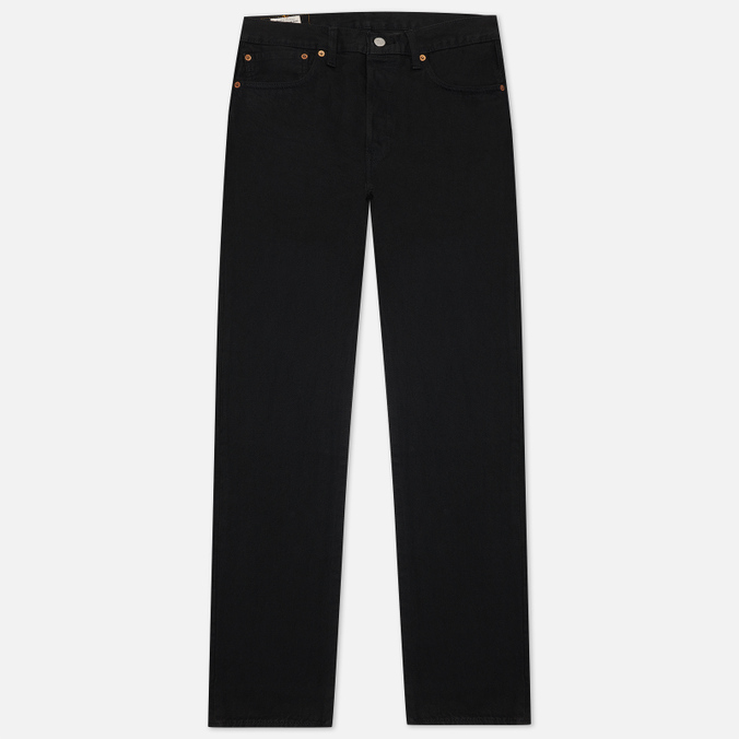Мужские джинсы Levi's, цвет чёрный, размер 32/32 00501-0165 501 Original Fit - фото 1