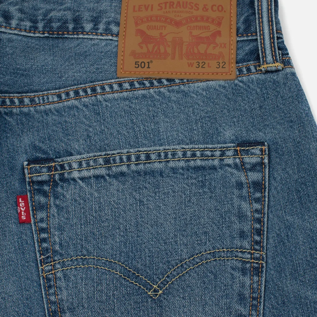 Levi's Мужские джинсы 501 Original Fit