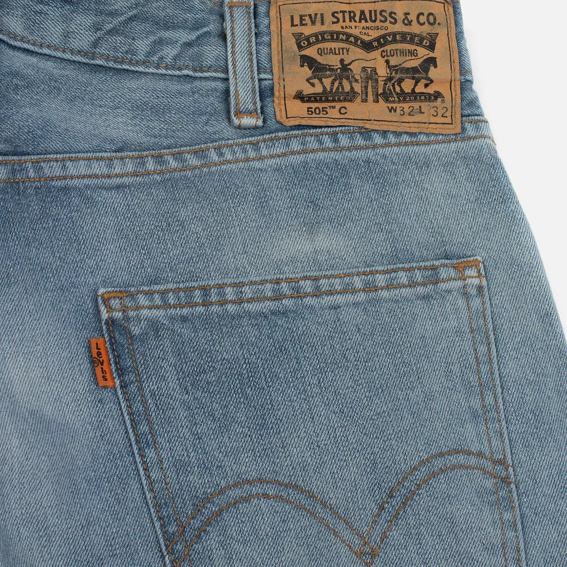 Levi's Мужские джинсы 505 C Orange Tab Slim Fit