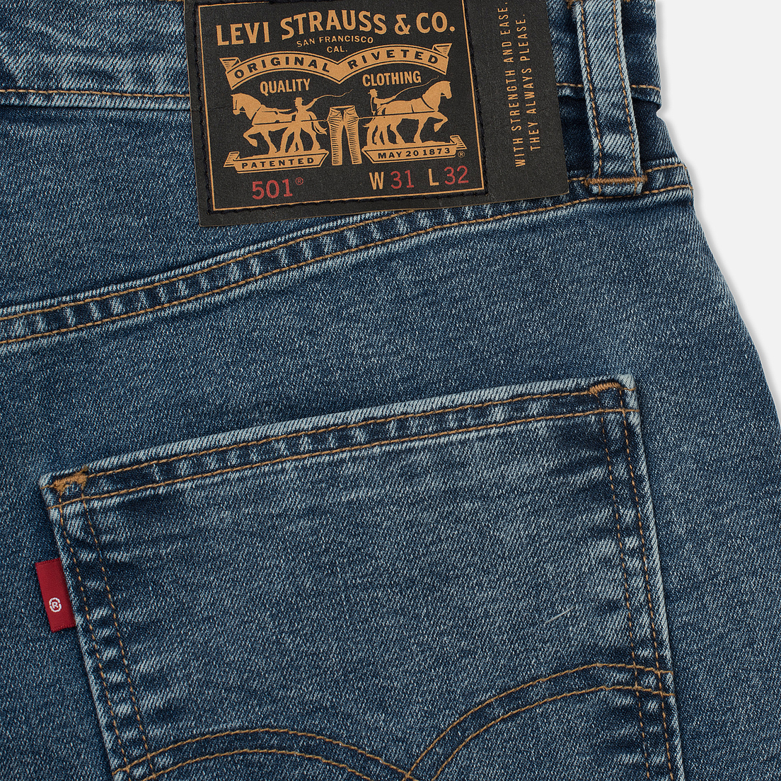 Levi's Skateboarding Мужские джинсы 501 Original 5 Pocket