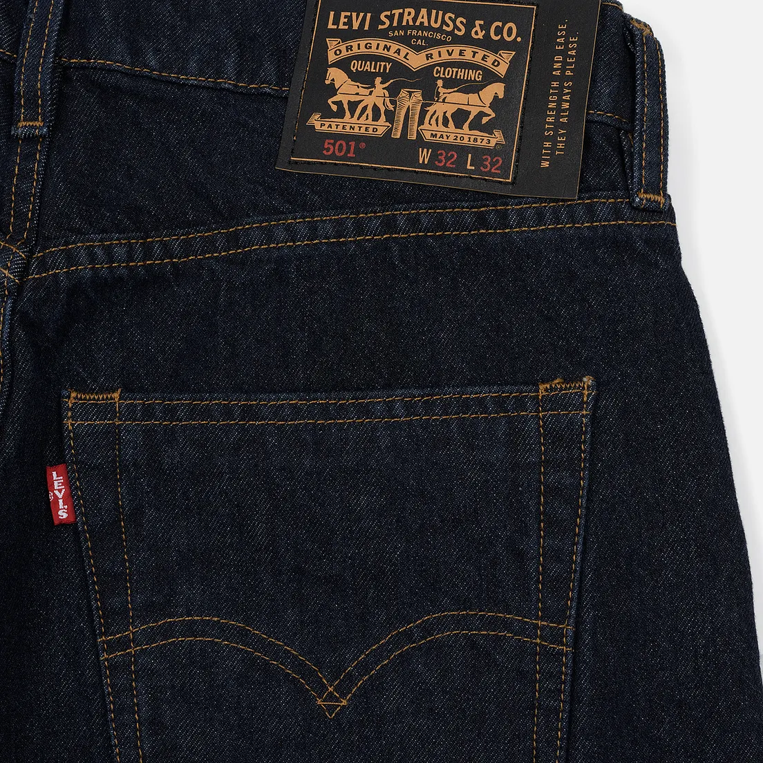 Levi's Skateboarding Мужские джинсы 501 Original SE STF
