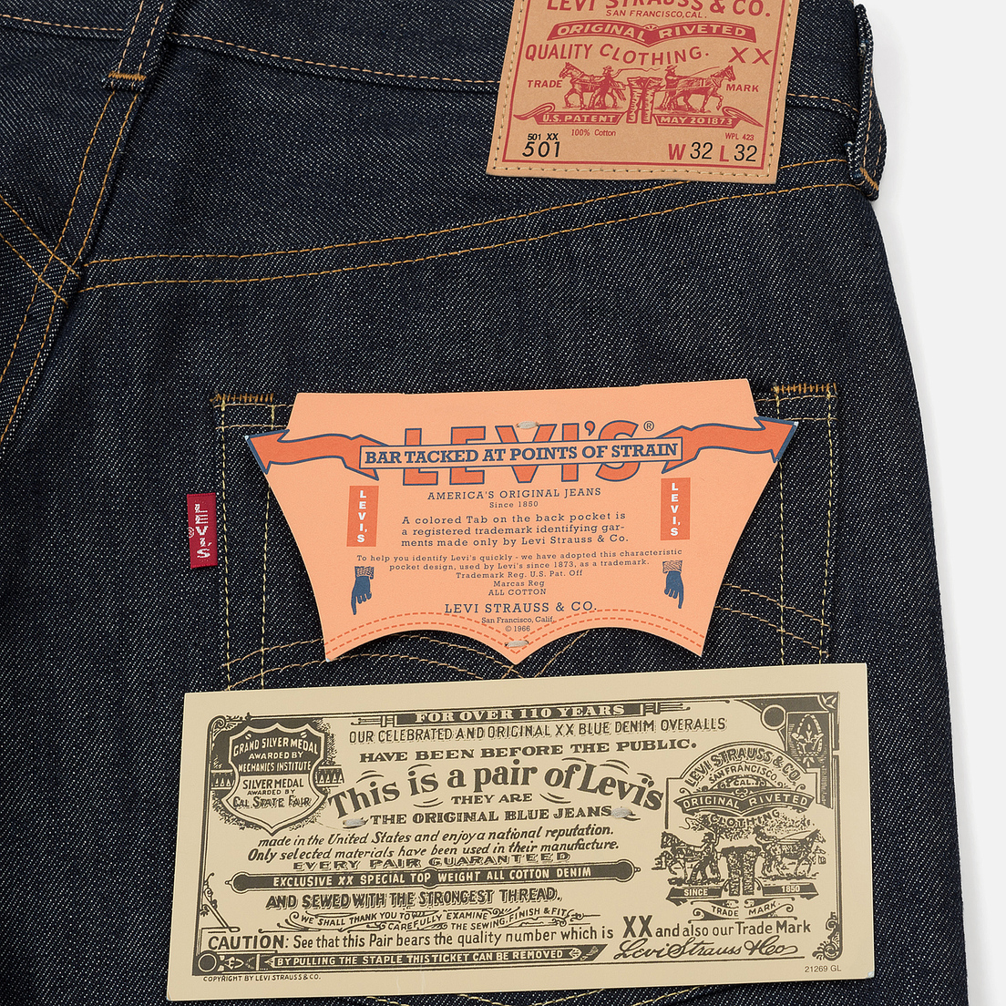 Levi's Vintage Clothing Мужские джинсы 1 966 501
