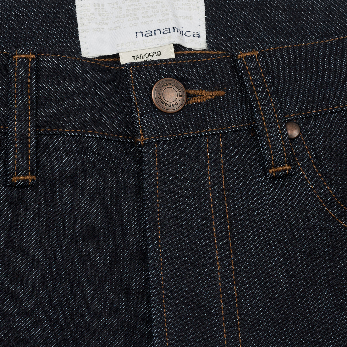 Nanamica Мужские джинсы 5 Pockets Straight
