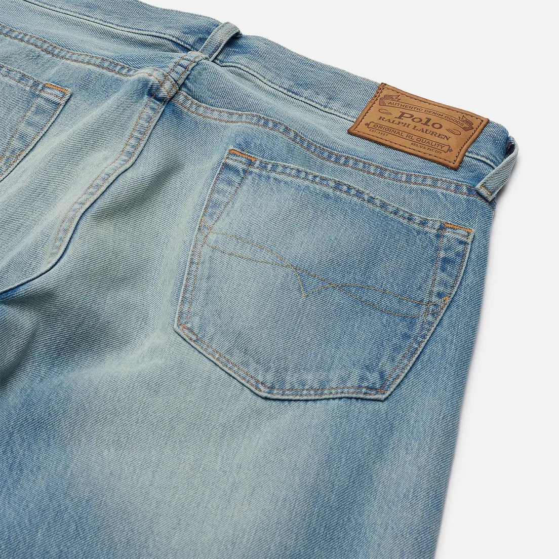 Polo Ralph Lauren Мужские джинсы Sullivan Slim Fit 5 Pocket Stretch Denim
