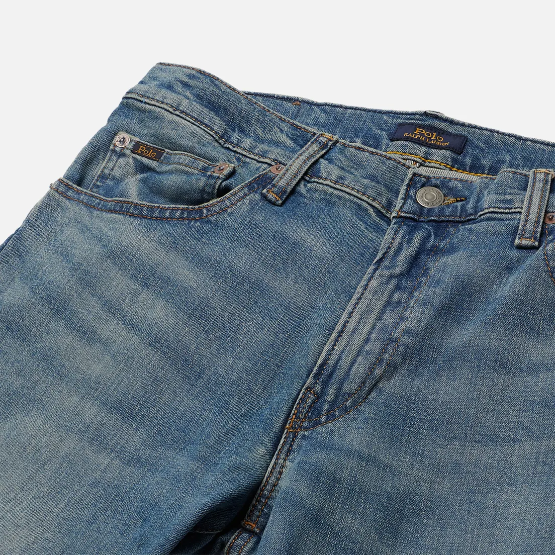 Polo Ralph Lauren Мужские джинсы Sullivan Slim Fit 5 Pocket Stretch Denim