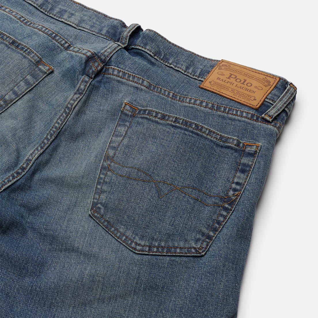 Polo Ralph Lauren Мужские джинсы Varick Slim Straight 5 Pocket Stretch Denim