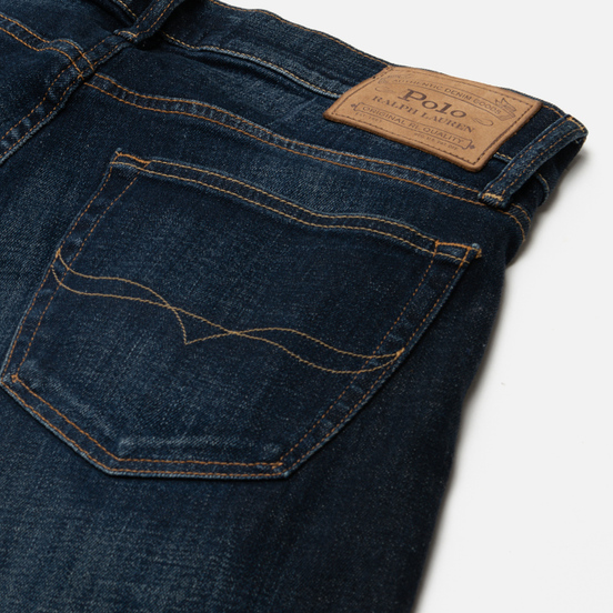 Мужские джинсы Polo Ralph Lauren Varick Slim Straight 5 Pocket Stretch Denim Murphy