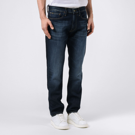 Мужские джинсы Polo Ralph Lauren Varick Slim Straight 5 Pocket Stretch Denim Murphy