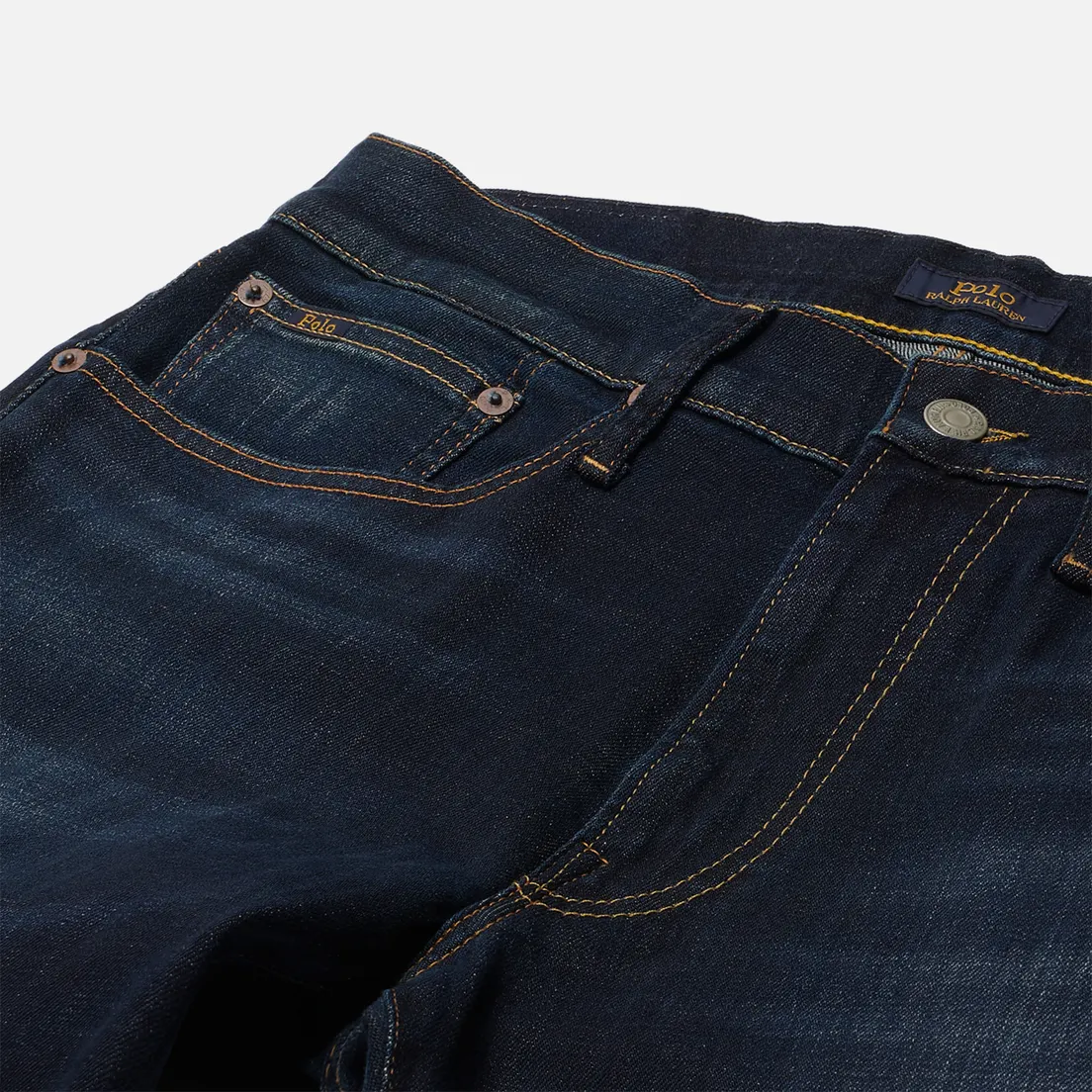 Polo Ralph Lauren Мужские джинсы Varick Slim Straight 5 Pocket Stretch Denim