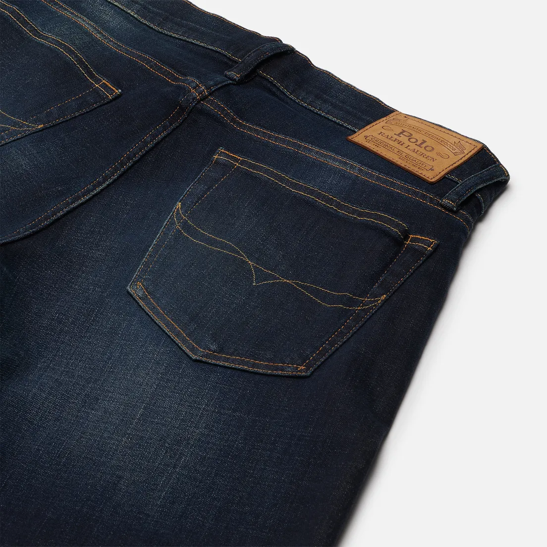 Polo Ralph Lauren Мужские джинсы Varick Slim Straight 5 Pocket Stretch Denim