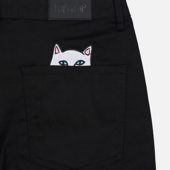 Мужские джинсы RIPNDIP Lord Nermal Black