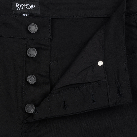 Мужские джинсы RIPNDIP Lord Nermal Black