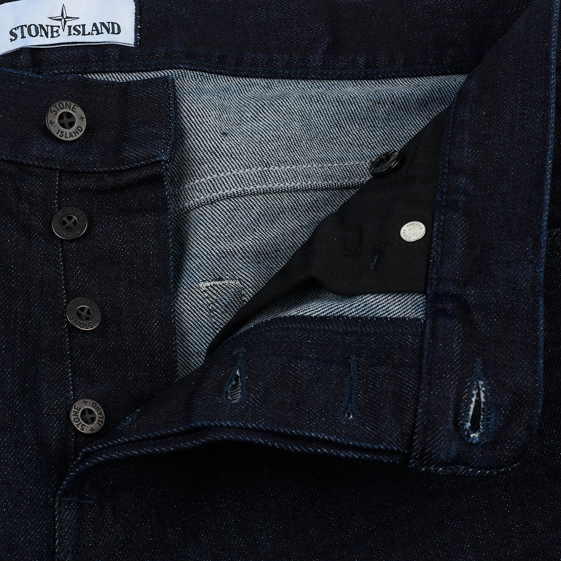 Stone Island Мужские джинсы Five Pockets Stretch Blue Denim 13 Oz