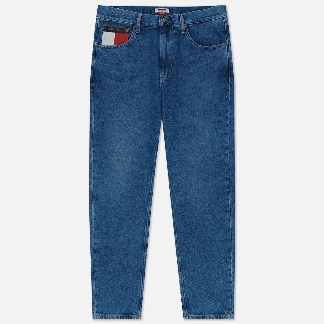 Tommy Jeans Мужские джинсы Rey Faded Tapered Fit 12 Oz
