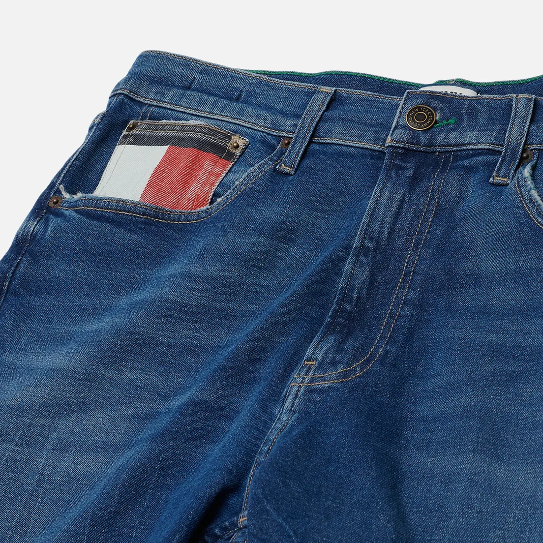 Tommy Jeans Мужские джинсы Rey Relaxed Tapered Fit 12.5 Oz