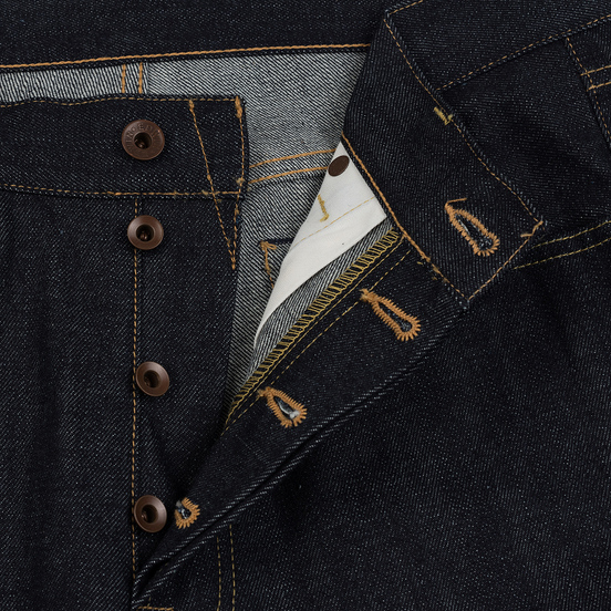 Мужские джинсы Edwin Nashville Red Listed Selvage Denim 14 Oz Blue Unwashed