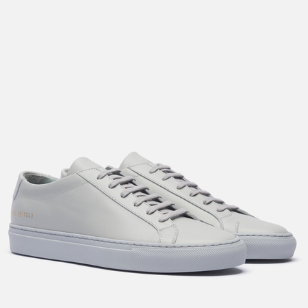  Мужские кеды Common Projects Original Achilles Low, цвет серый, размер 44 EU