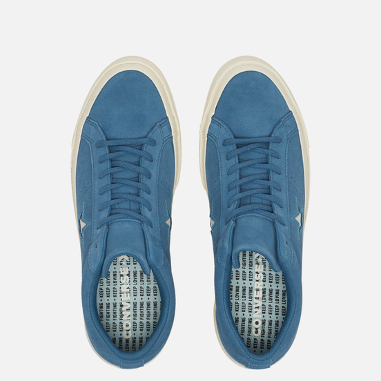 Мужские кеды Converse Chuck Taylor One Star Low Azure Blue