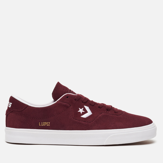 Мужские кеды Converse Louie Lopez Pro Dark Burgundy/White/Gum