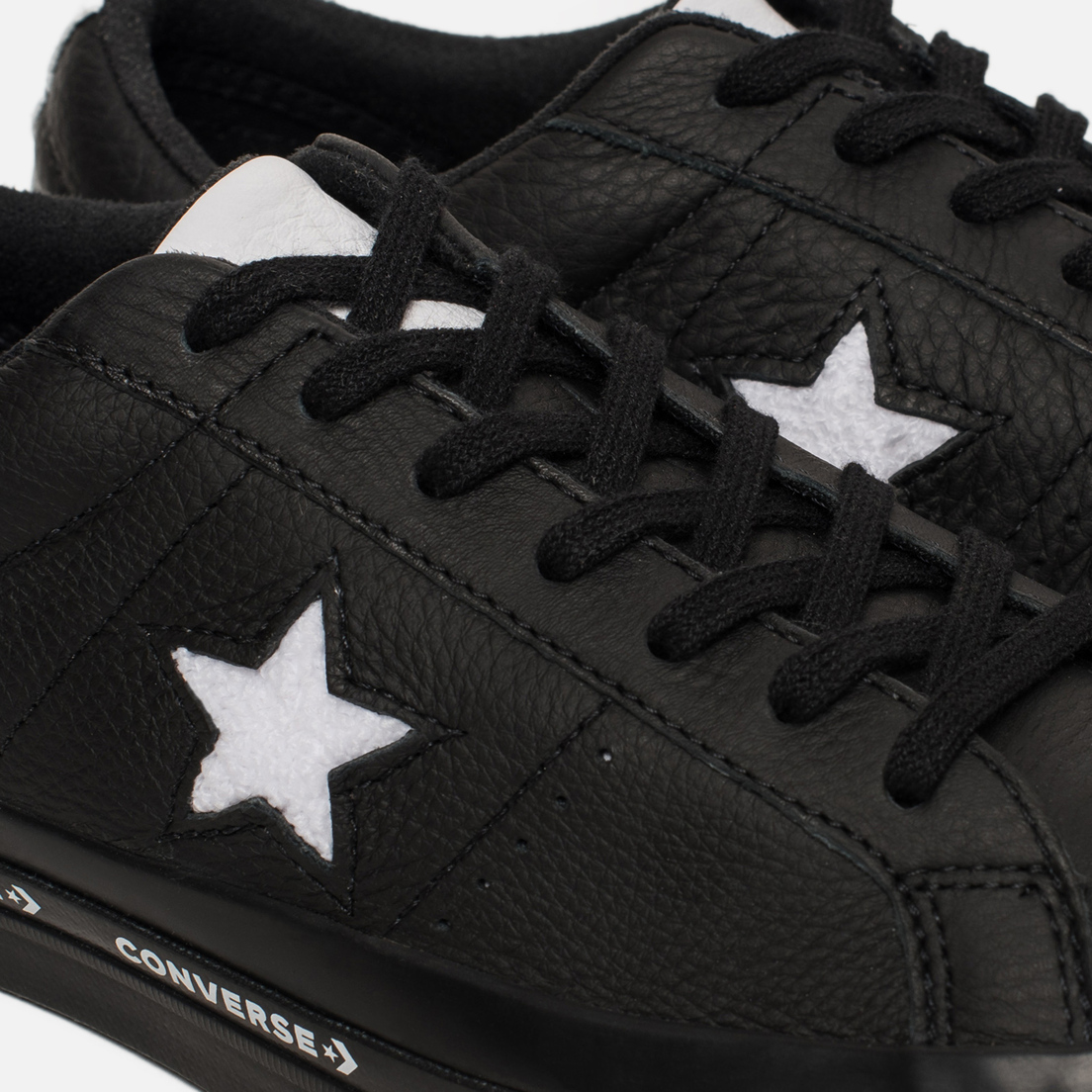 Converse leather one star deals