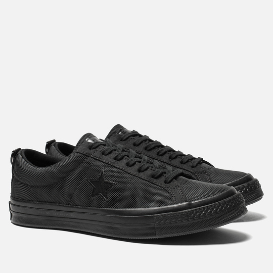 Мужские кеды Converse x Carhartt WIP One Star OX Black/Black/Black