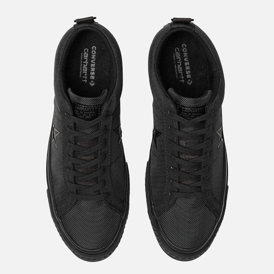 Мужские кеды Converse x Carhartt WIP One Star OX Black/Black/Black