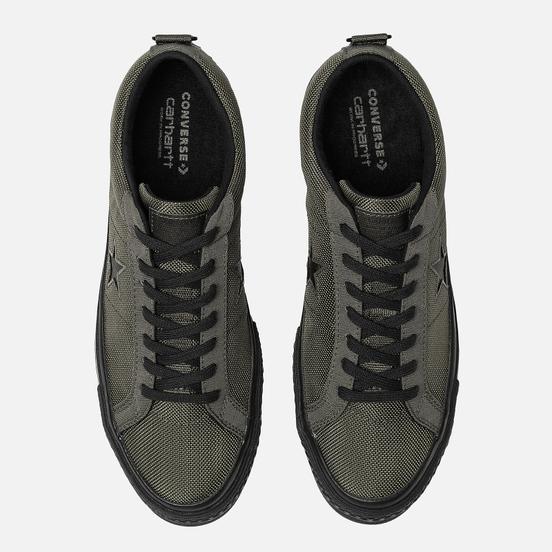 Мужские кеды Converse x Carhartt WIP One Star OX Herbal/Medium Olive/Black